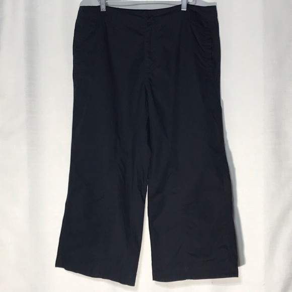 Calvin Klein Jeans Pants - CALVIN KLEIN JEANS LightWeight Cropped Pants Black